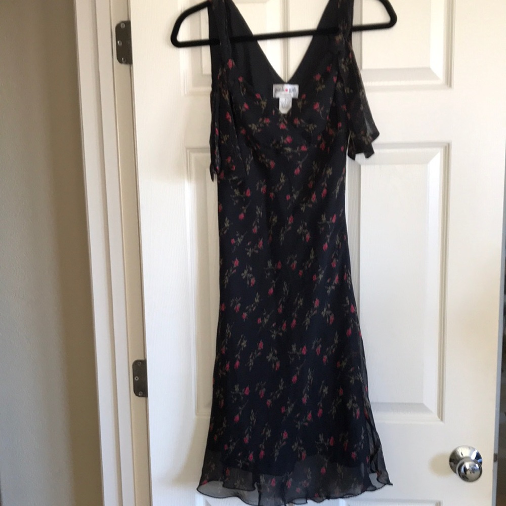 Pink Girl frilly sumner dress size Small